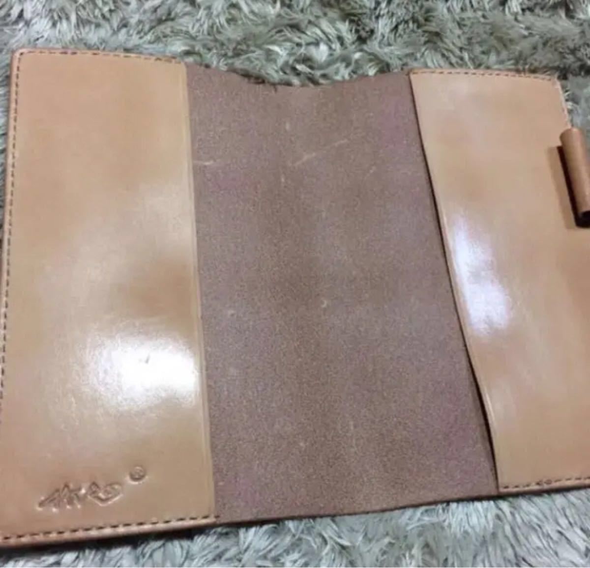 手帳カバー　ほぼ日手A6タイプleather  wild仕様　刻印無料！