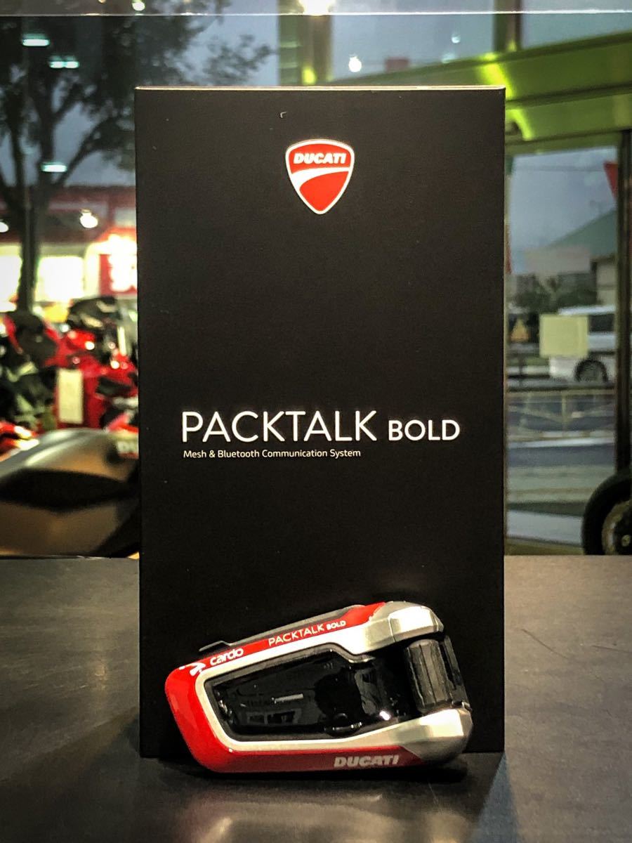 カルド インカム バイク cardo PACKTALK Ducati ビーコム