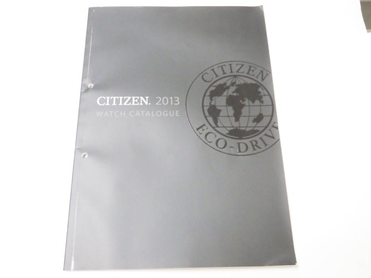 CITIZEN シチズン 2013年 63％以上節約 安い ウォッチカタログ №2699