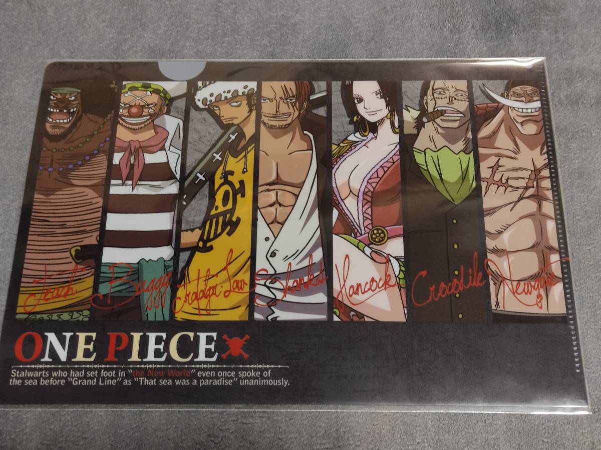 ヤフオク クリアファイル ワンピース One Piece 頂上戦争