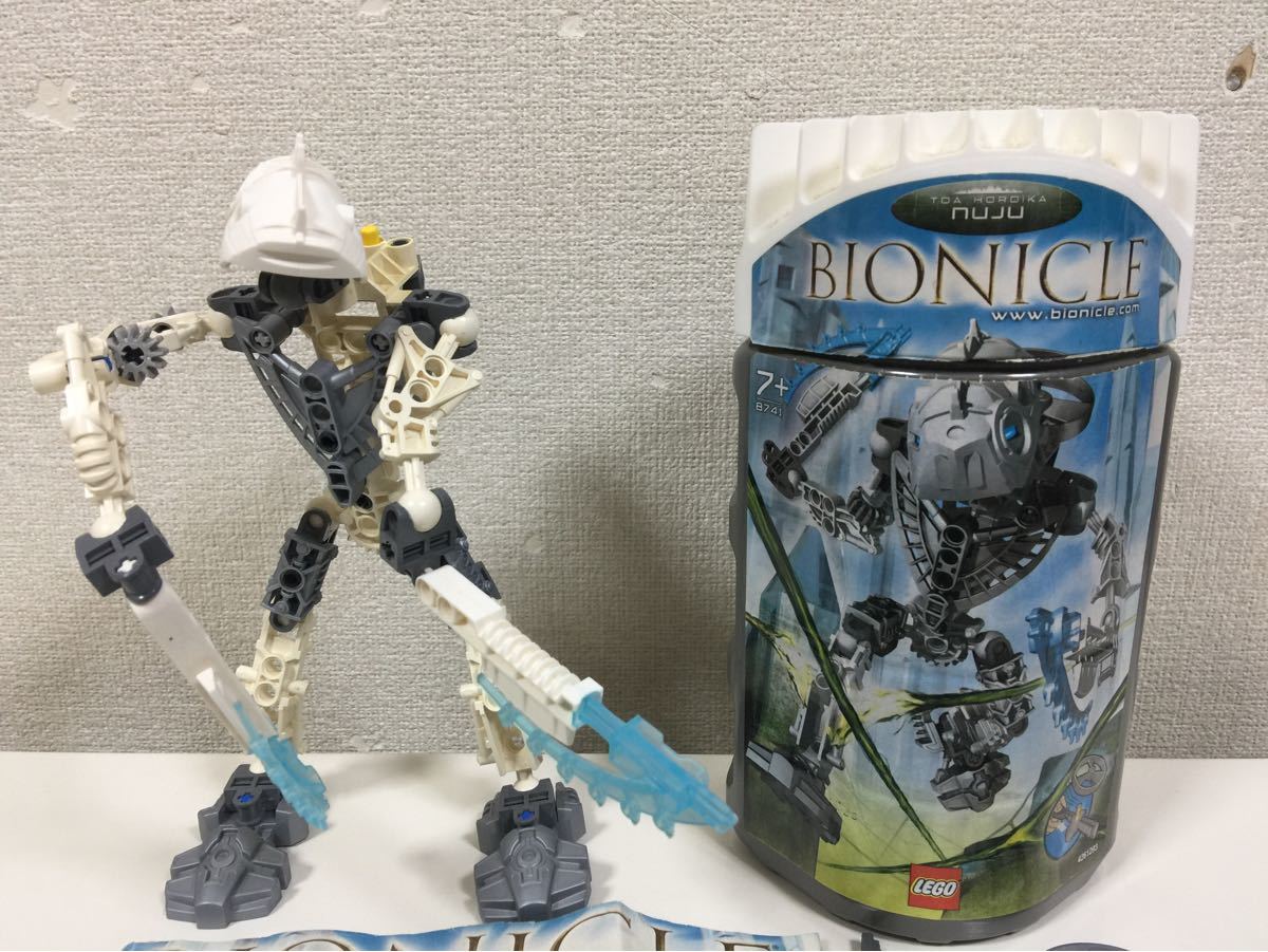 LEGO レゴ バイオニクル NUJU NOKAMA 8741 8737 2体組