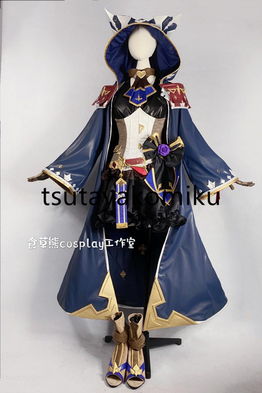 GBF グランブルーファンタジー フェリ コスプレ衣装風(ウィッグ GBF グランブルーファンタジー フェリ コスプレ衣装風(ウィッグ