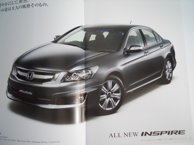  Honda Inspire 2007 год 12 месяц версия оригинальный аксессуары каталог 