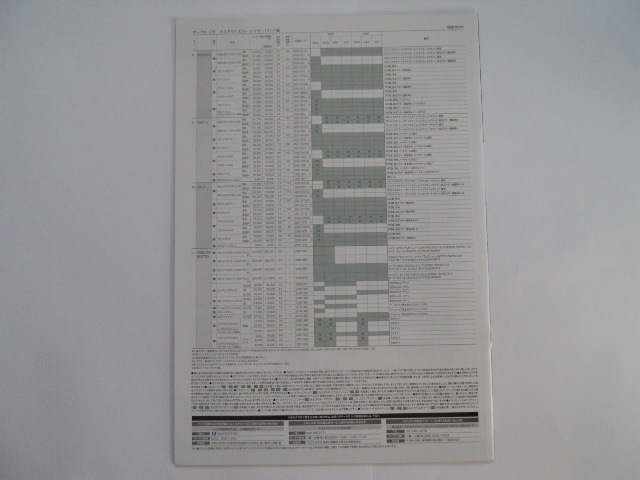 トヨタ　マークX　ZiO　2007年9月版　アクセサリー＆カスタマイズカタログ