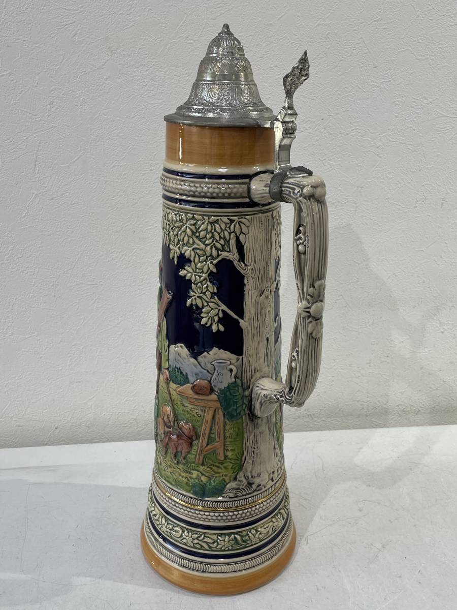 ヤフオク! - 【ドイツ製ビアジョッキ・陶器製ビールジョッキ...