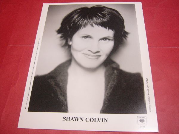 【稀少】公式プロモフォト 大判写真 ショーン・コルヴィン SHAWN COLVIN COLUMBIA RECORDS OFFICIAL PROMO PHOTO