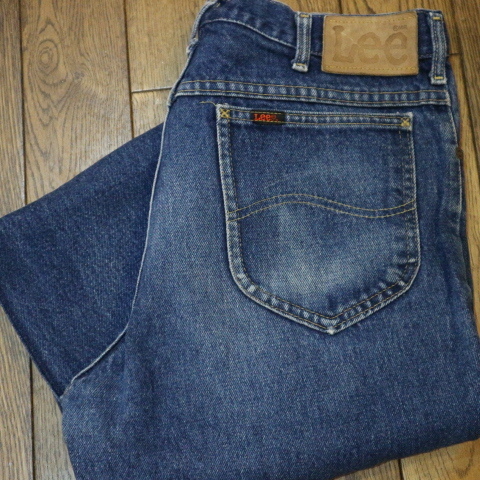 80 -е годы США Lee 203 Джинсовые штаны W34 L30 ТАЛОН ЗИП ЮНИЦ