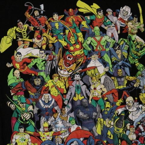 ヤフオク Dc Comics Tシャツ キャラクター 大集合 2xl Dc