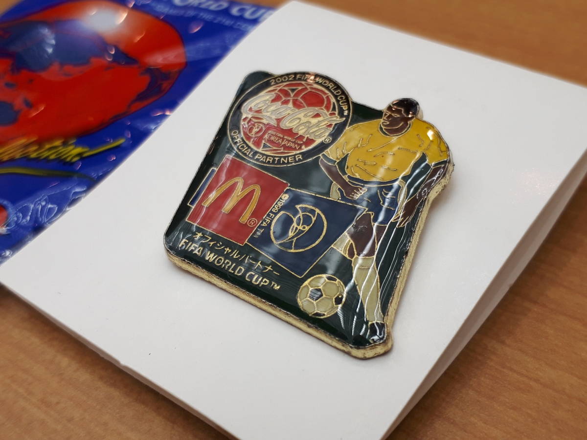 2002 FIFA WORLD CUP ワールドカップ 日韓大会 コカ・コーラ＆マクドナルド ピンズ ピンバッジ Korea Japan  Special Pins Collection