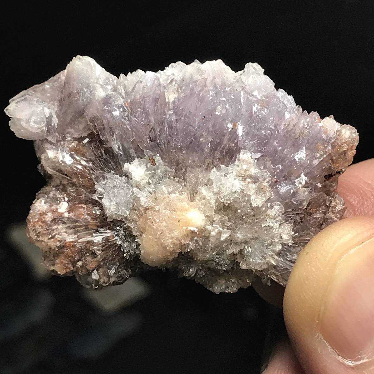 紫色石膏Creedite（クリーダイト）・14g（中国産鉱物標本）_画像7