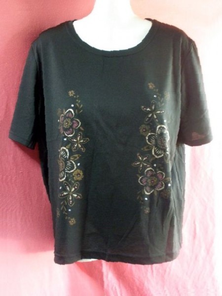 USED M.Salipe T-shirt size M~L black series 