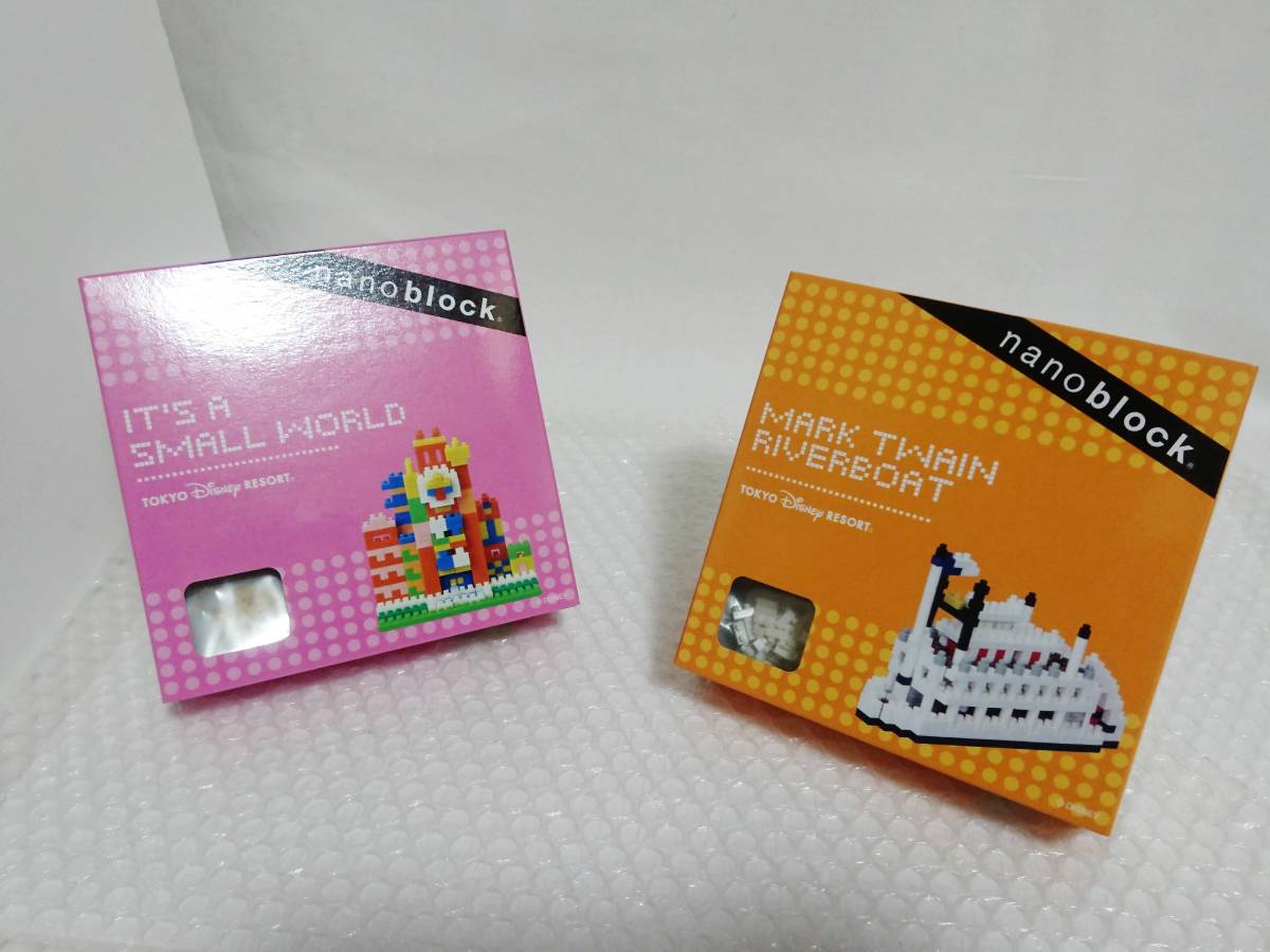 廃盤品 Tokyo Disney Resort Nanoblock Mark Twain Riverboat It S A Small World 東京ディズニーリゾート ナノブロック ブロック 売買されたオークション情報 Yahooの商品情報をアーカイブ公開 オークファン Aucfan Com