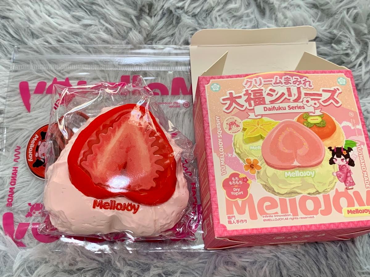 メロジョイ Mellojoy スクイーズ 大福 いちご｜Yahoo!フリマ（旧PayPay