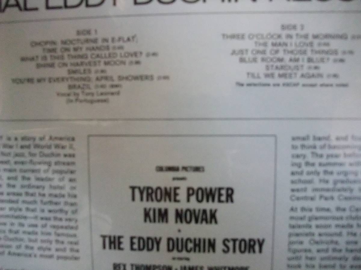 LP☆　The Eddie Duchin Story　Original Eddy Duchin Recordings　☆_画像3
