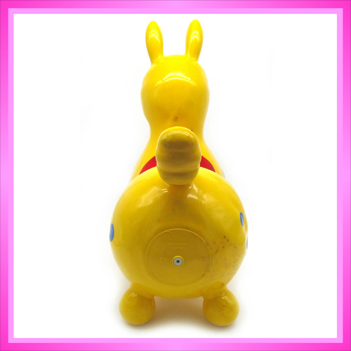 RODYroti шланг HORSE игрушка-"самокат" baby детский 3 лет ~ игрушка виниловый желтый | 1 пункт Used