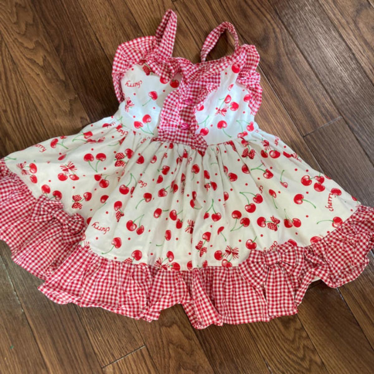 Paypayフリマ ハンドメイド子供服ワンピースサイズ100 Paypayフリマ ハンドメイド子供服ワンピースサイズ100
