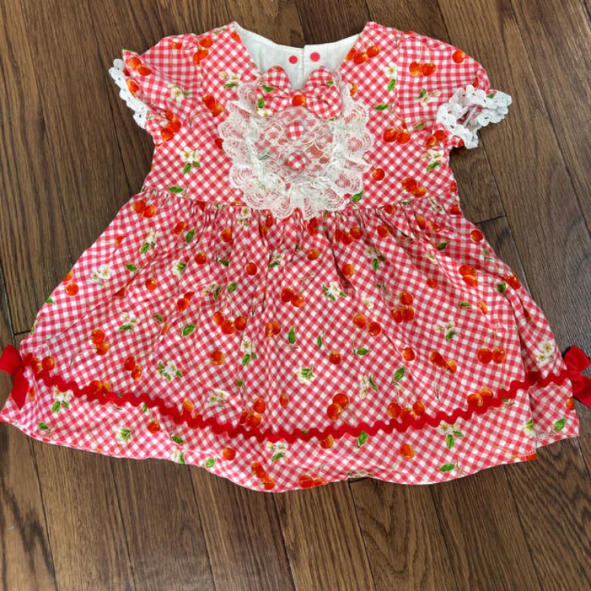 Paypayフリマ ハンドメイド子供服ワンピースサイズ100 Paypayフリマ ハンドメイド子供服ワンピースサイズ100