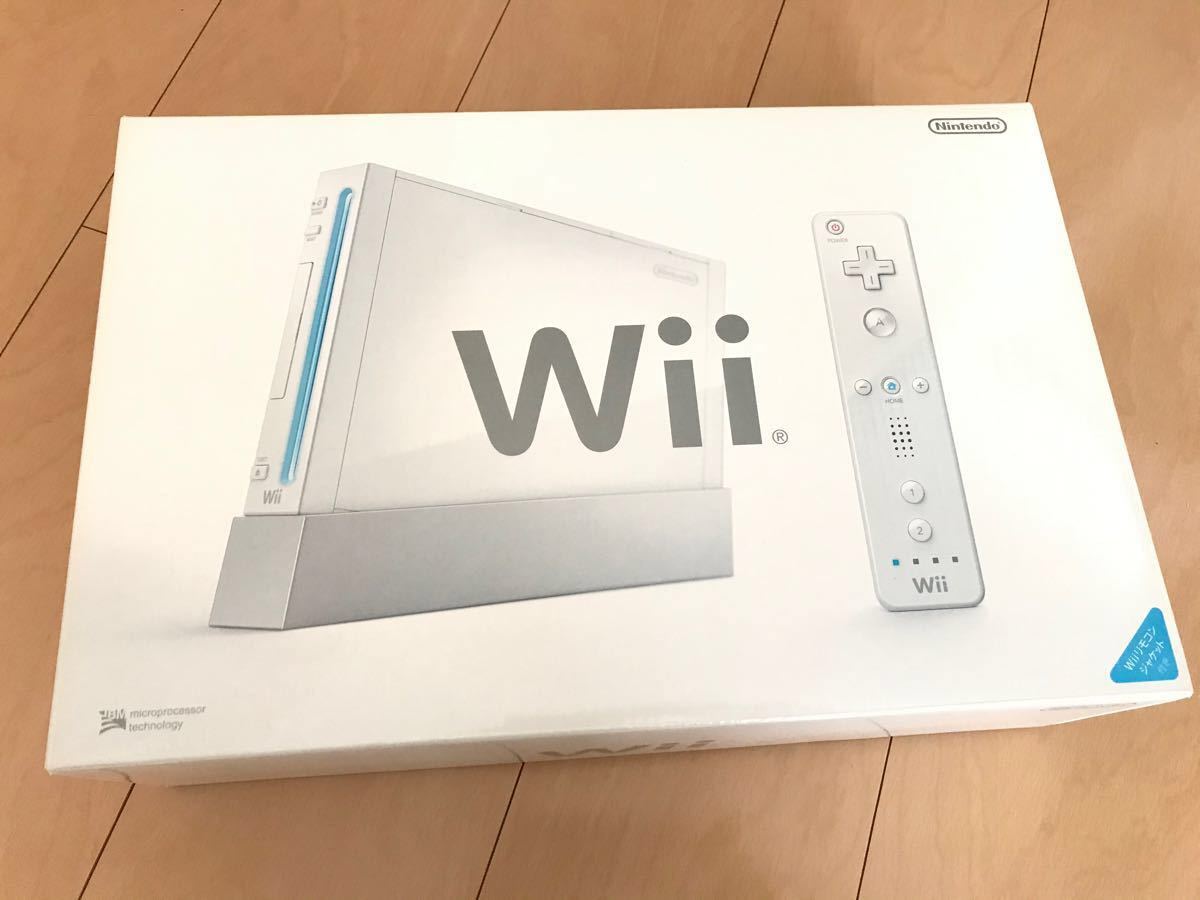 Wii本体セット【白】Wiiリモコン2個付き　Nintendo 任天堂