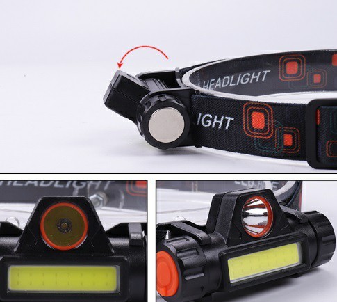 新品 LEDヘッドライトランプUSB充電式 キャンプ アウトドア 災害対策