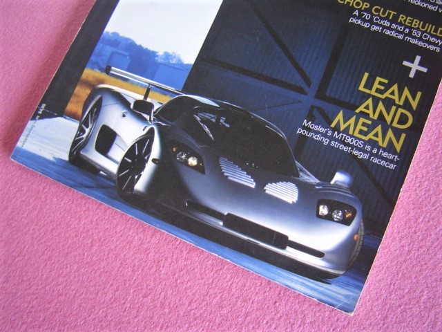 ★ 洋書★ VELOCITY ★外車 アメ車 旧車★Pinnacle Pantera GT5S/MOSLER MT900S/ベルエア/フォード/バラクーダ/ダッジ チャレンジャー SRT8_表紙:右下の角に折れ目があります