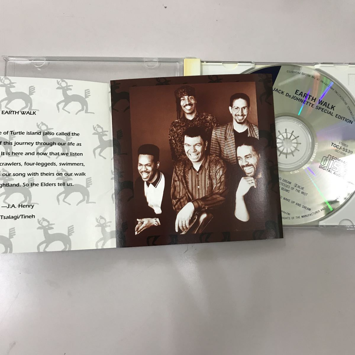 CD 中古☆【洋楽】JACK DEJOHNETTE EARTH WALK