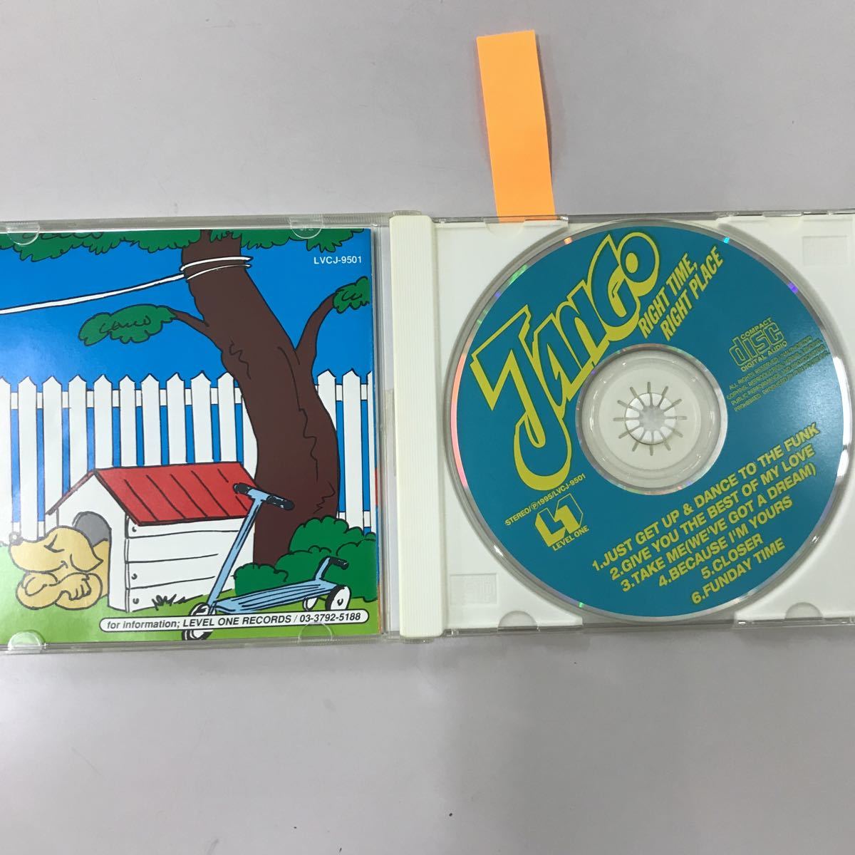 CD 中古☆【洋楽】JANGO RIGHT TIME.RIGHT PLACE