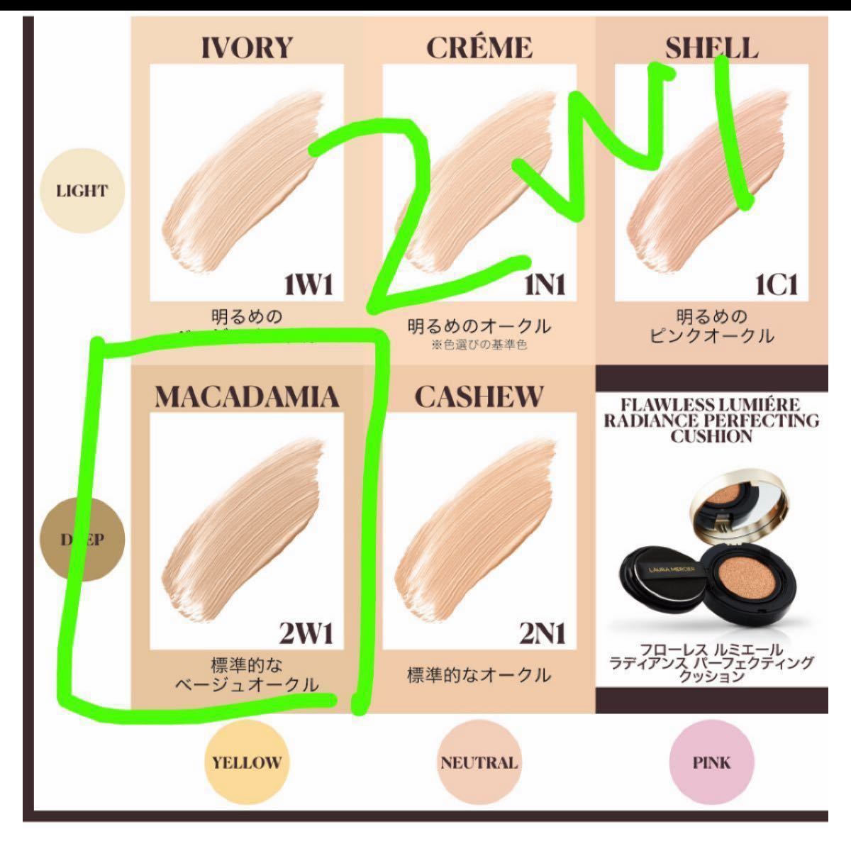 LAURA MERCIER ローラメルシエ クッションファンデーション 1C1