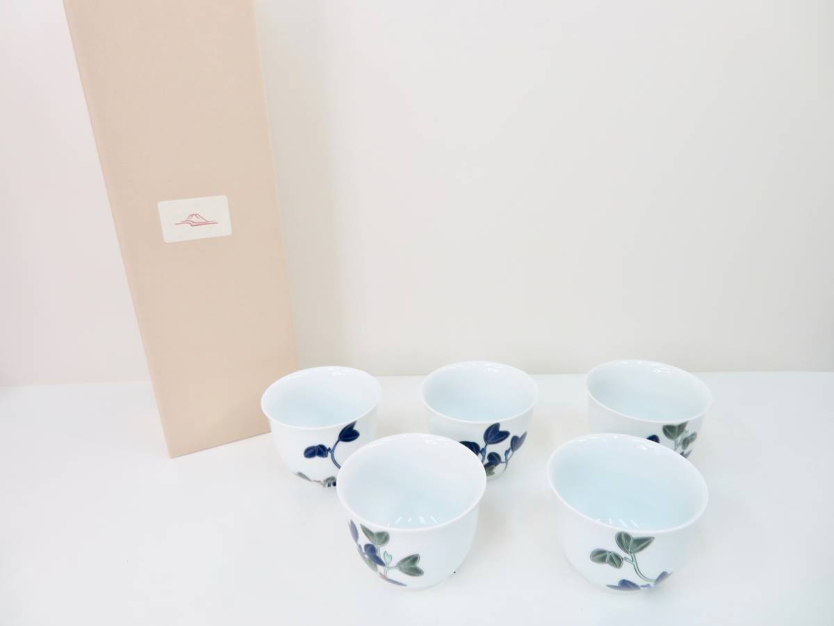 品多く 未使用品◆深川製磁 宮内庁御用達 ツイン 仙茶碗揃 5客セット 草加柄 同柄セット 和食器 日本茶 玄米茶 ほうじ茶 管理2011 Q-8 深川製磁 品多く 未使用品◆深川製磁 宮内庁御用達 ツイン 仙茶碗揃 5客セット 草加柄 同柄セット 和食器 日本茶 玄米茶 ほうじ茶 管理2011 Q-8 深川製磁