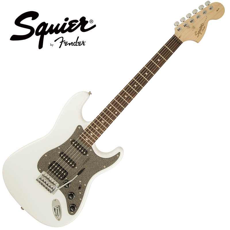 品質一番の Squier フェンダー】 White【スクワイア Olympic HSS Stratocaster Series Fender/Affinity by その他
