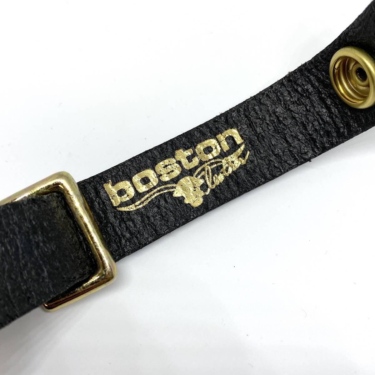 * экспонирование не использовался товар *Boston Leather Boston кожа фирма брелок для ключа ②