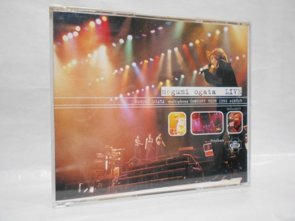 【2枚組】緒方恵美 LIVE MEGUMI OGATA multipheno CONCERT TOUR 1996 WINTER CD_画像1