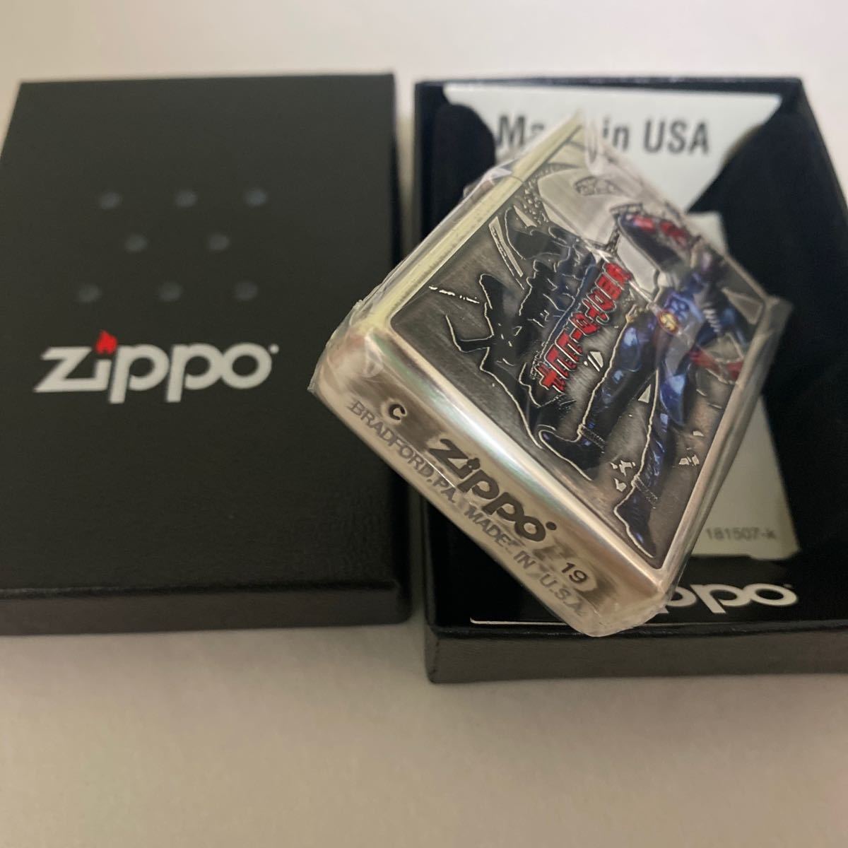  очень редкий Zippo Kamen Rider Hibiki трещина ki эпоха Heisei Kamen Rider 20 anniversary commemoration ZIPPO 50 шт ограниченный выпуск Kamen Rider Zippo фотография . реальная (настоящая) вещь..