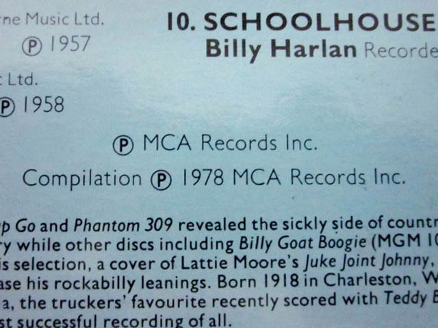  снят с производства LP * MCA Records UK запись * оригинал контри-рок компиляция!!! RARE ROCKABILLY VOL III * 50's Rock & Roll блокировка n roll 