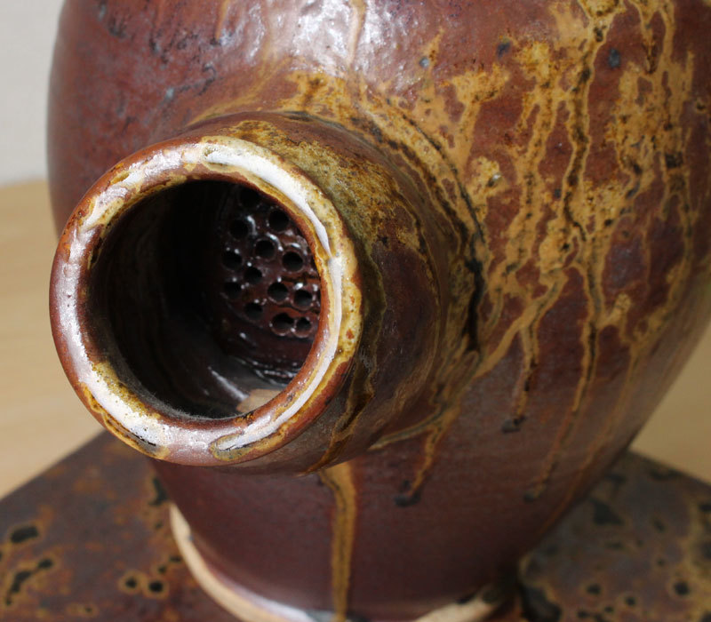 HOT在庫 ヤフオク! - 益子焼 特大土瓶 急須 敷板付 茶道具 茶器 安い高品質