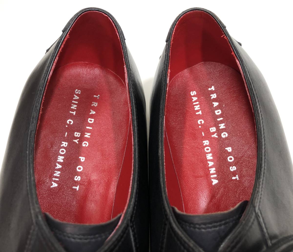 【新品】サンクリスピン アデレード ホールカット サイズ8トレーディングポスト別注 SAINT CRISPIN'S プレーントゥ 東欧靴