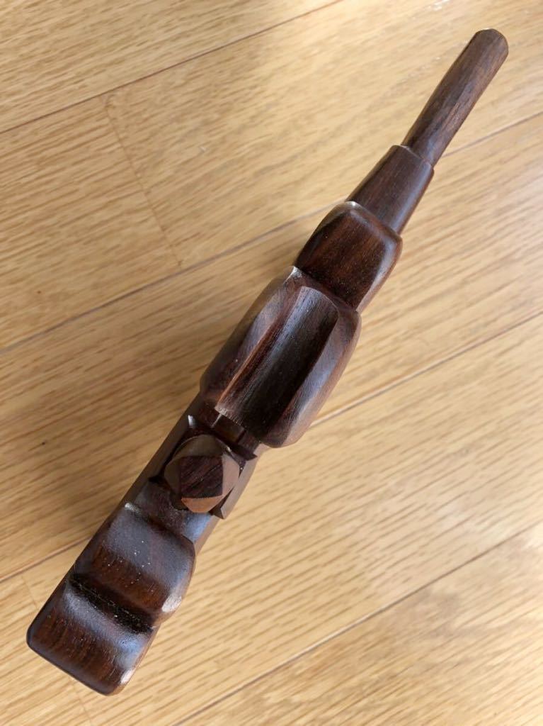 最大79%オフ! 希少 天然立ち枯れ杜松 龍 弓型万力 カウンター付き 中