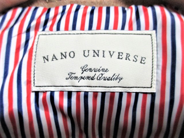 *nano*universe Nano Universe Пальто Честерфилд пальто шерсть / мужской /L