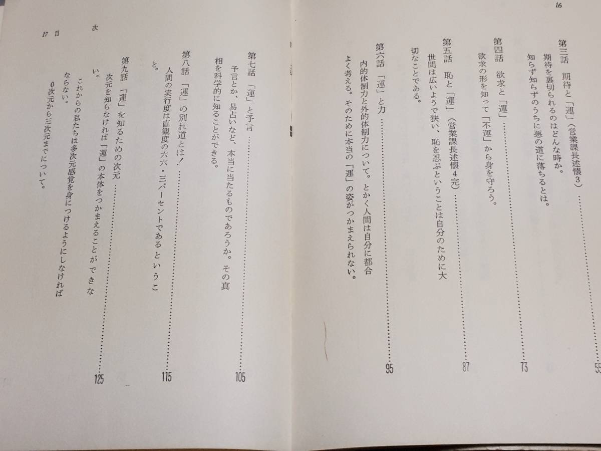 送料無料！　古書　運　多々良省三　　アイデイア社　昭和４５年_画像5