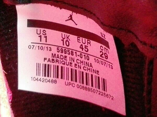 NIKE AIR JORDAN 3LAB5 ナイキ エアジョーダン BLACK/INFRARED 599581