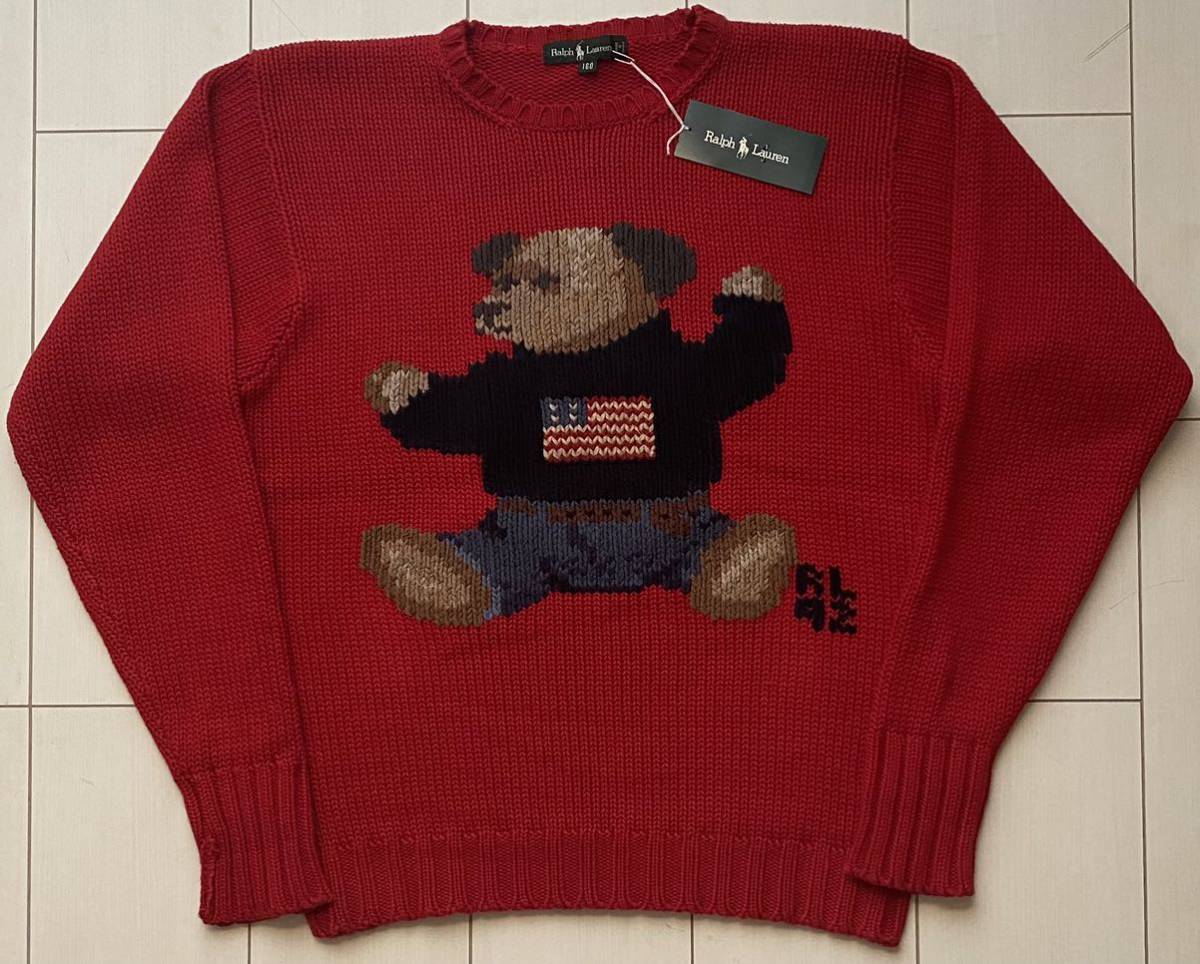 送料無料 希少 未使用 DEAD STOCK デッドストック POLO BEAR RL92