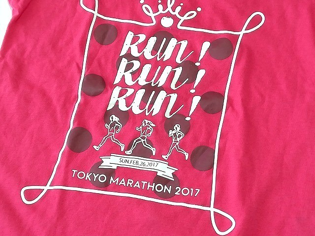 [ новый товар ]asics/ Asics женский Tokyo марафон 2017 футболка XX148X[XS] розовый наземный tops jo серебристый g марафон спорт движение 