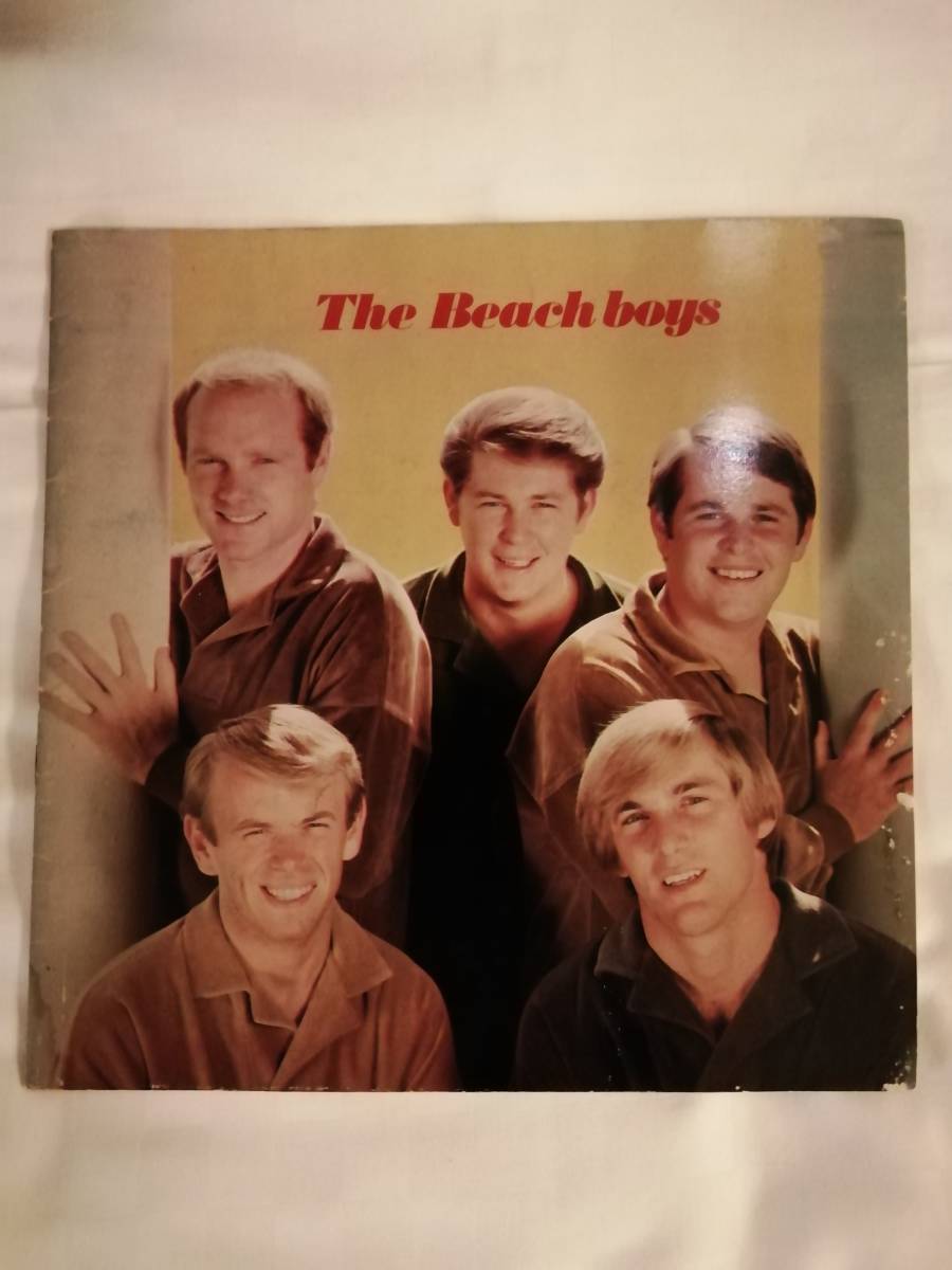 THE BEACH BOYS ビーチボーイズ　パンフレット　来日　日本公演　パンフレット　ジャパンツアー　　ブライアン・ウィルソン　JAPAN TOUR 　_画像1