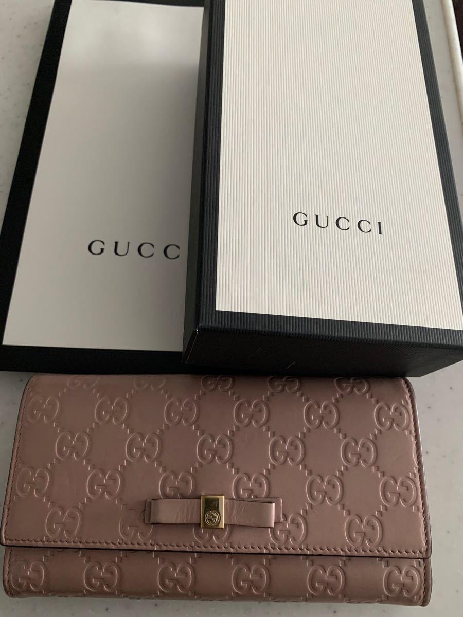 特別オファー グッチ GUCCI 長財布 GG シマ プレート ブラック メンズ