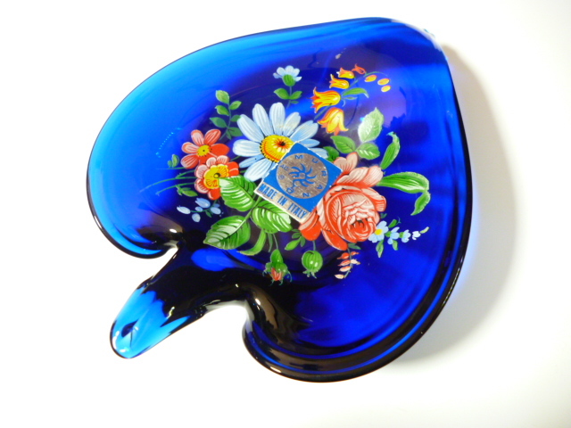 β Venetian murano glass ベネチアングラス トレイ 小物入れ トレイ β ムラーノ ヴェネチアン ベネチアンガラス ベネチアン 皿 お皿_画像1