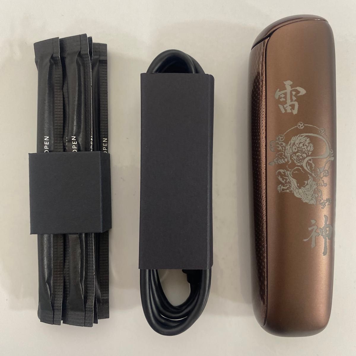 風神 雷神 デザイン プルーム オーラ Ploom aura ブロンズロイヤル 