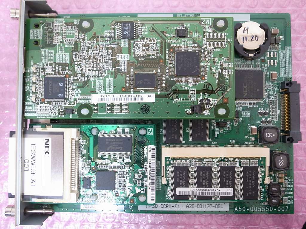 売り切れ必至！ □【☆4PANET☆】 NEC X CPUユニット 【IP3D-CCPU-B1