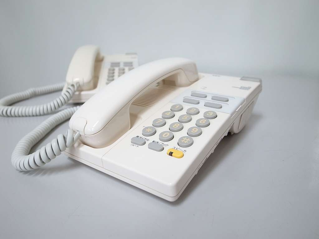 非売品 □NEC Dterm25 単体電話機 【Dterm25B T-3640電話機(SW)】 2台