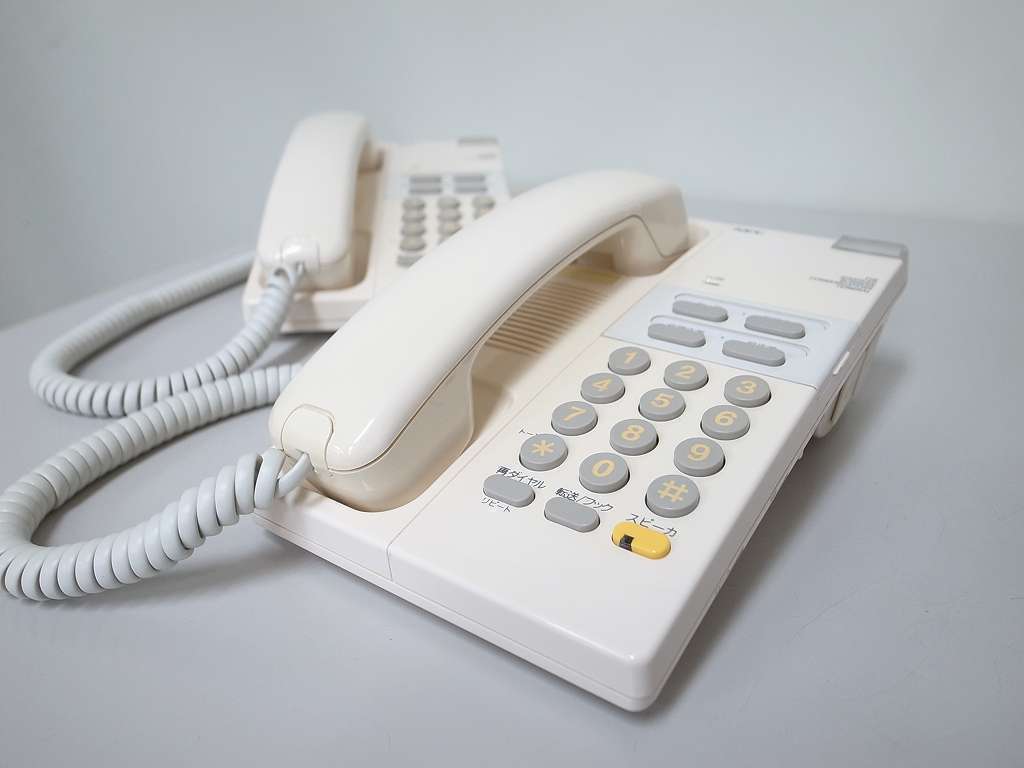 大特価放出！ □NEC T-3640電話機(SW)】 2台 (2)□ Dterm25 単体電話機