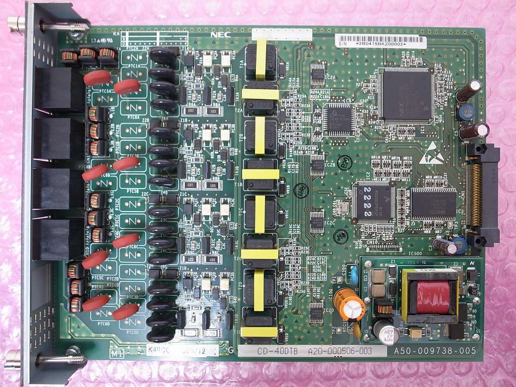 ■NEC UNIVERGE SV8300　OD専用線ユニット　【CD-4ODTB】　 (1)■_画像1