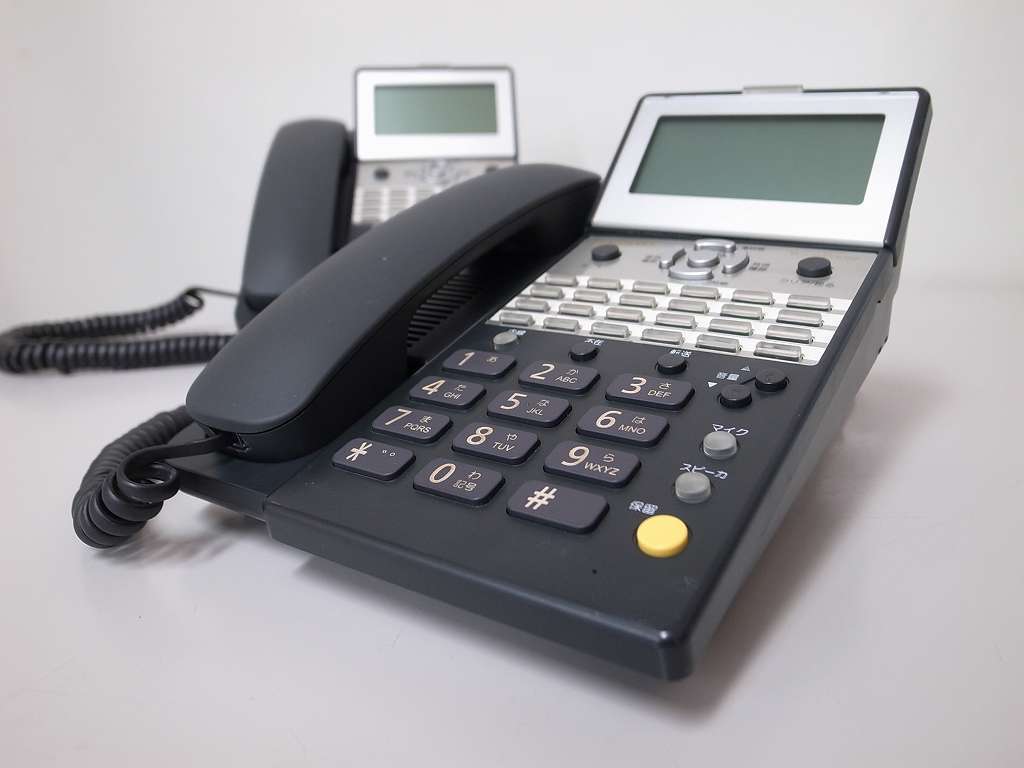 □ナカヨ Voice Caster IP PHONE 【IP-24N-ST101A】 2台 (4 □ナカヨ Voice Caster IP PHONE 【IP-24N-ST101A】 2台 (4